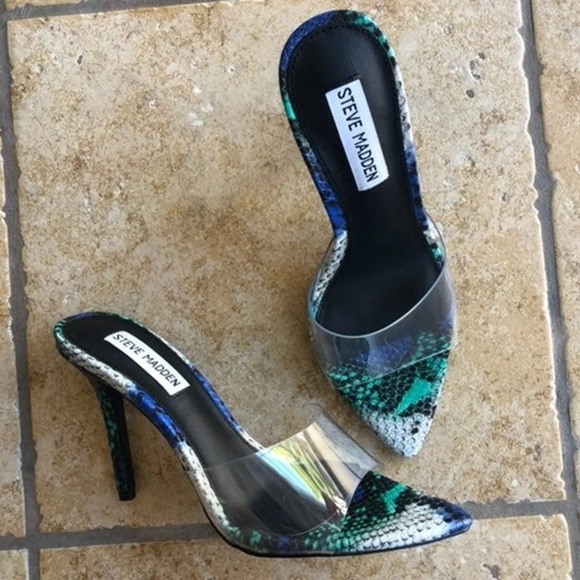 NEW Steve Madden Feisty Heels Mule - Picture 3 of 9